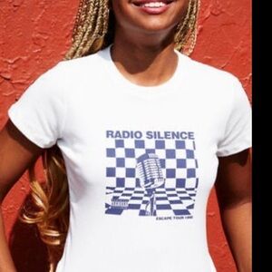 NWOT John Galt Emma Radio silence T-shirt